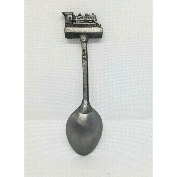73 White Pass & Yukon Route WAPW Skagway Alaska Pewter Mini Vintage Spoon Décor - Picture 3 of 12